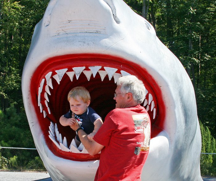 P-Paw rescues Jacob from the savage jaws